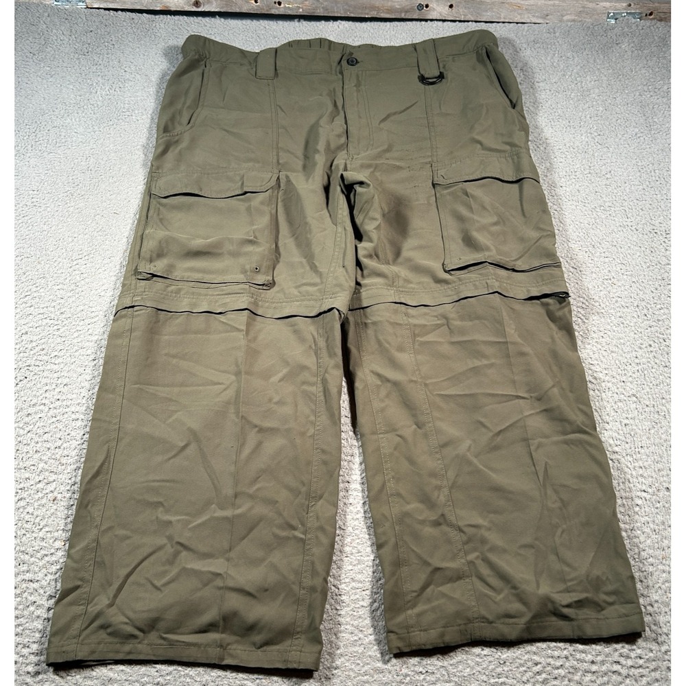 Boy Scouts of America Cargo Pants Mens XL (42x27) Green‎ Switchback Convertible